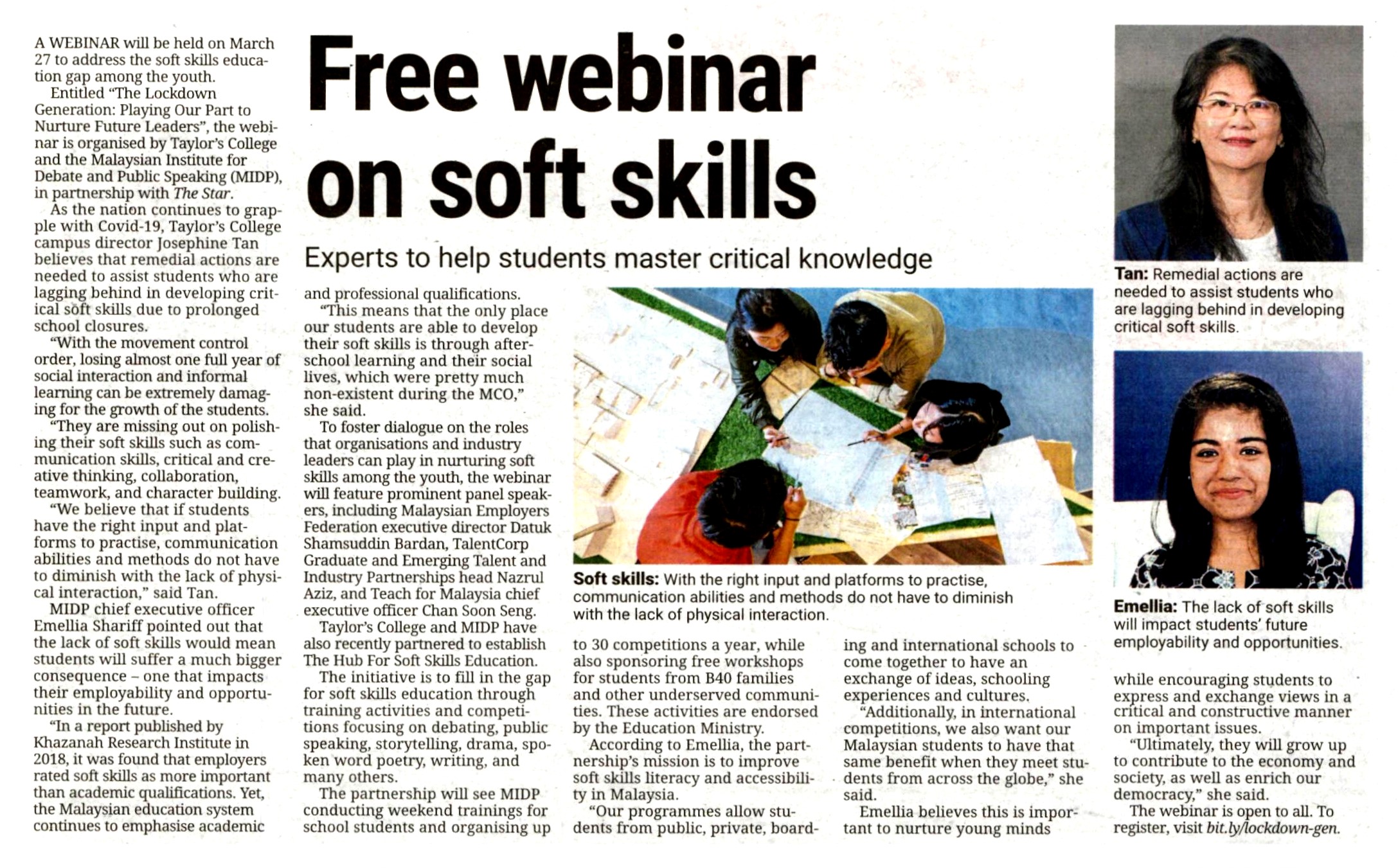 Free Webinar On Soft Skills