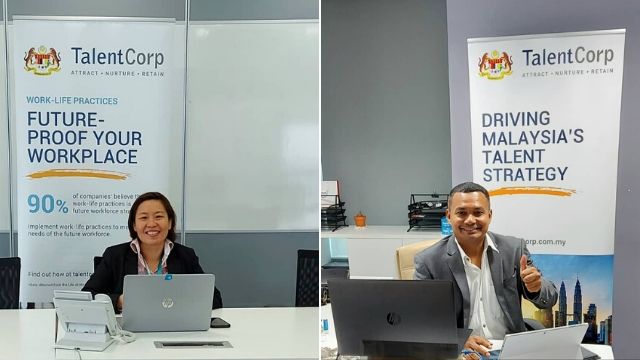 Vaffa Chau and Mohd Amril Mohd Junid spoke at the ‘Flexible Work Arrangements (FWAs): New Normal for the Workplace’ webinar.