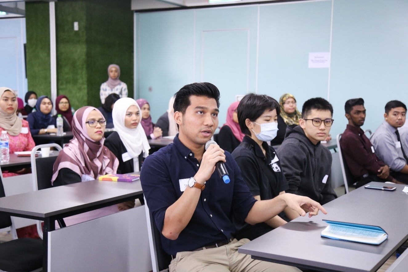 SBP participant Mohamed Saudi said the session gave him more knowledge about the IT industry.