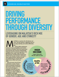 myStarJob : [April 2014] Driving Performance Through Diversity