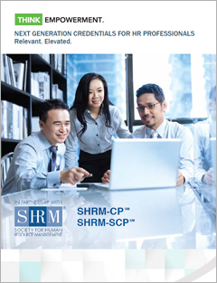 HR Certification Programme by SHRM